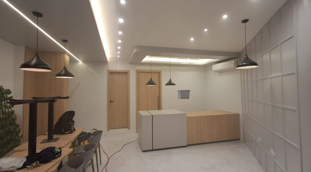 idea espacio con tableros mdp y mdf